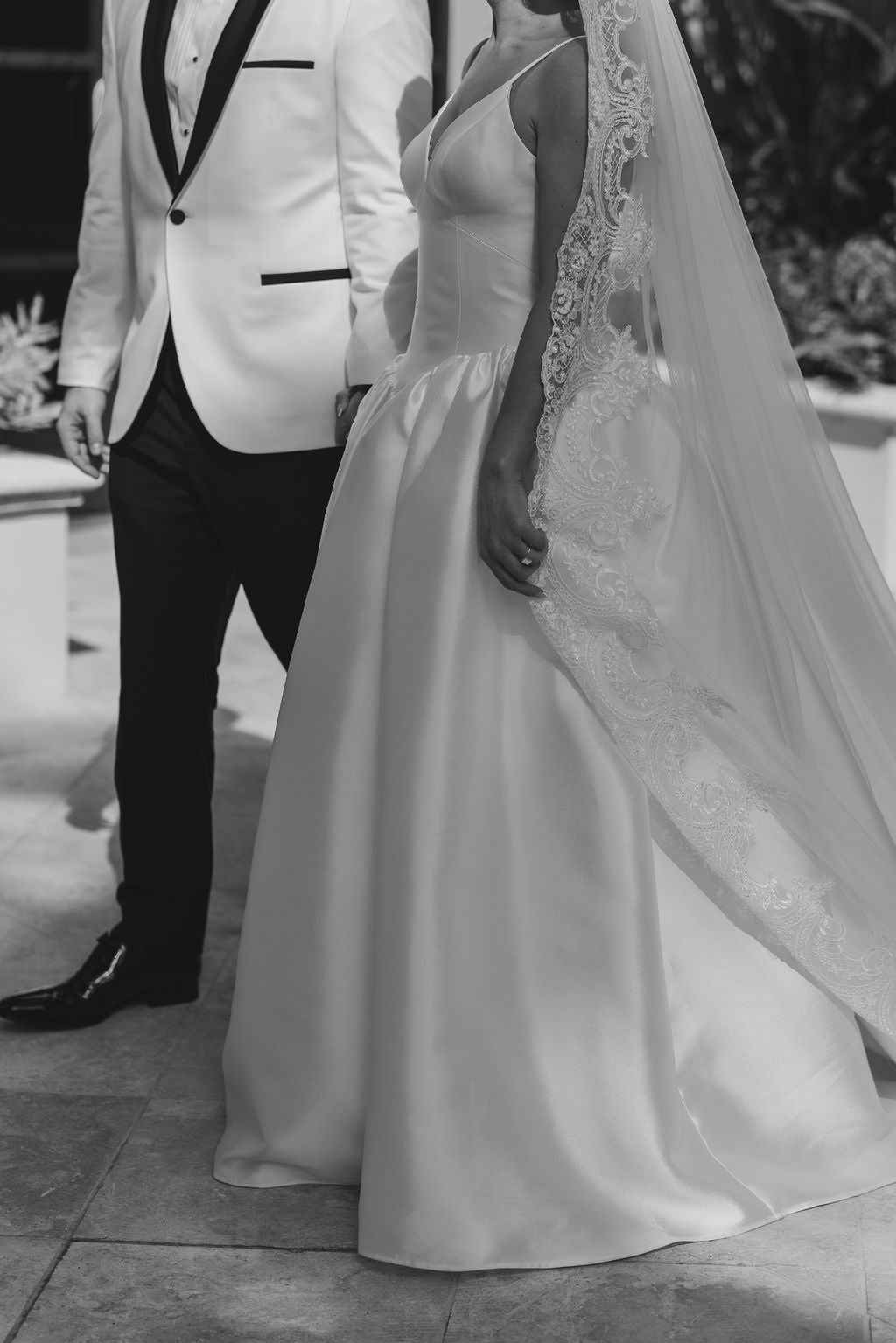 Modern Bride Amanda in the Basque Waist Shay Gown