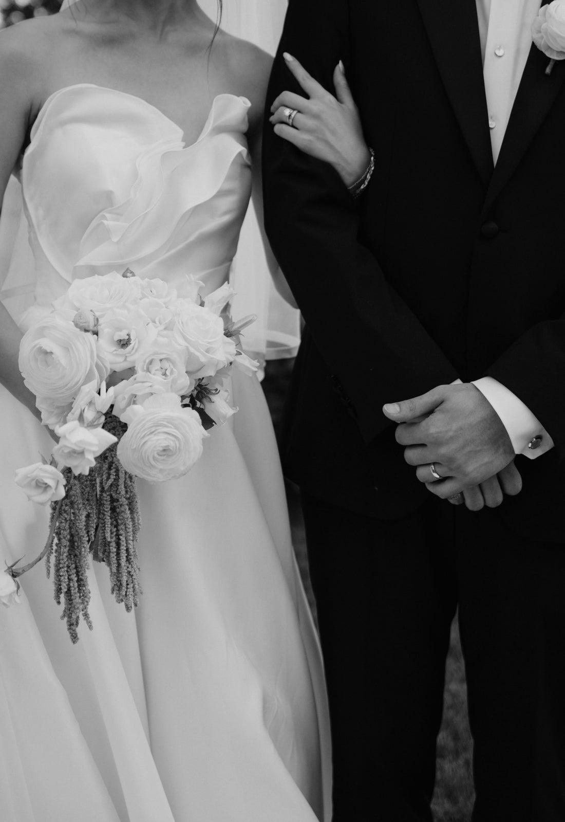 Real Bride Diane in the Celine Wedding Dress