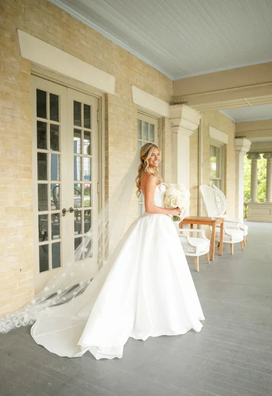 The Charlotte Gown on Elegant Bride, Rachael