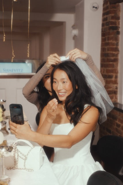 Entrepreneur Nadya Okamoto's Bridal Shower in the Lucille Dress