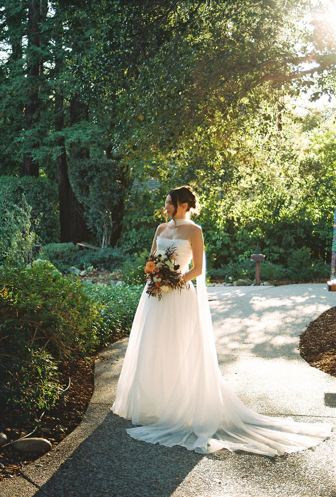 The Penelope Wedding Dress on Bride, Abby