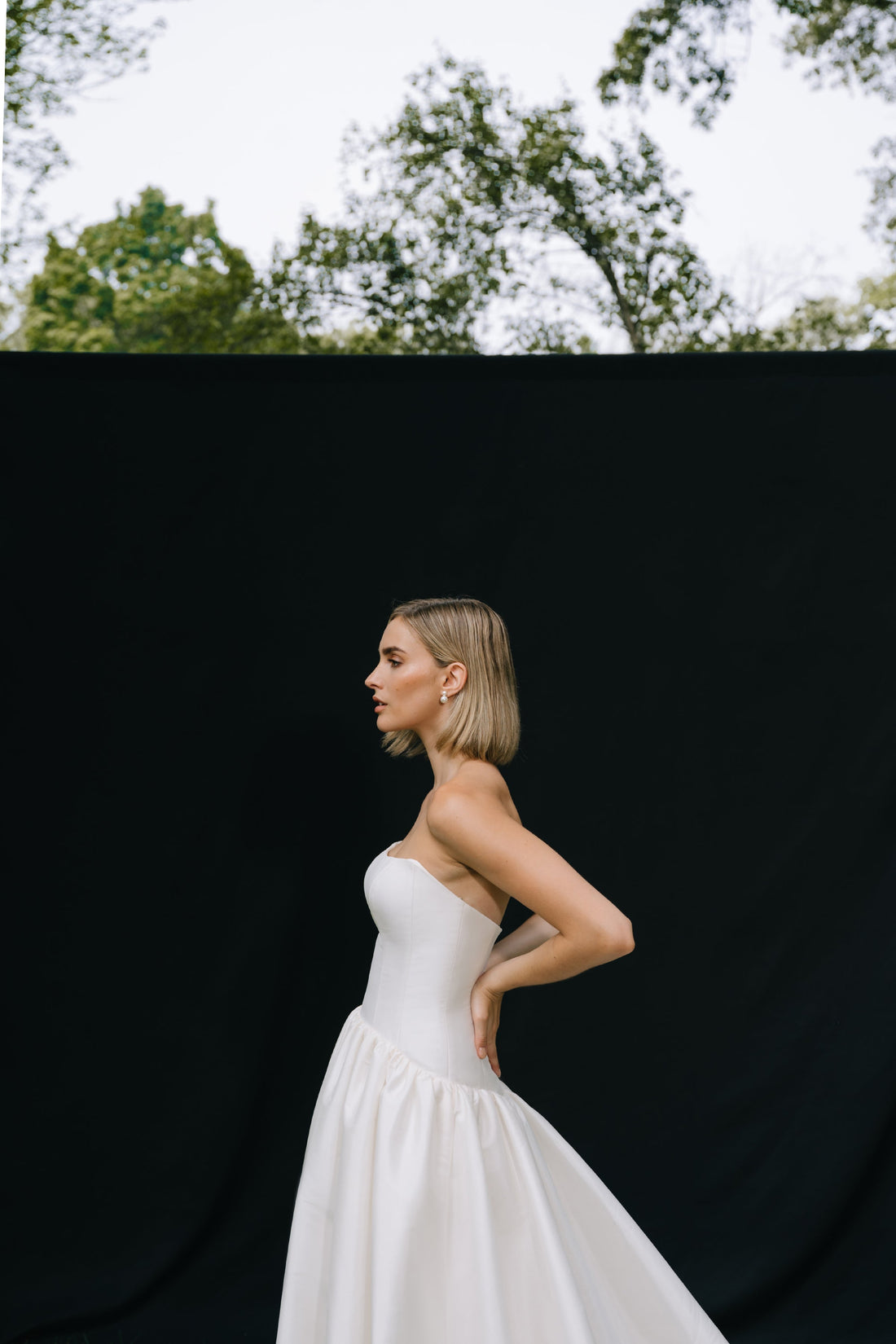 Love Just Dropped: Gorgeous Drop Waist Wedding & Little White Dresses