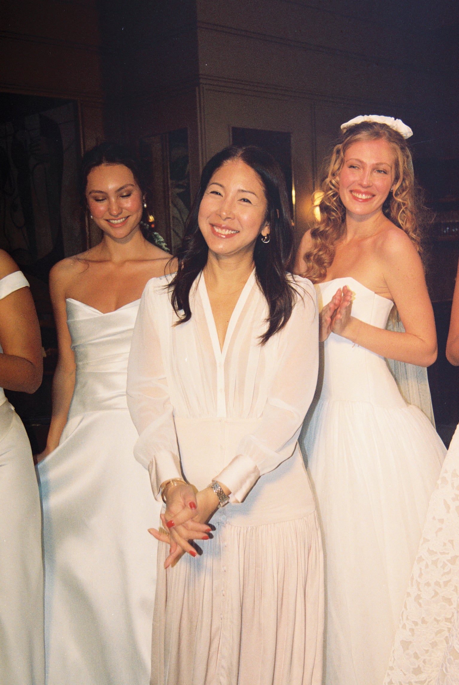 Jenny Yoo and Models in Wedding Dresses