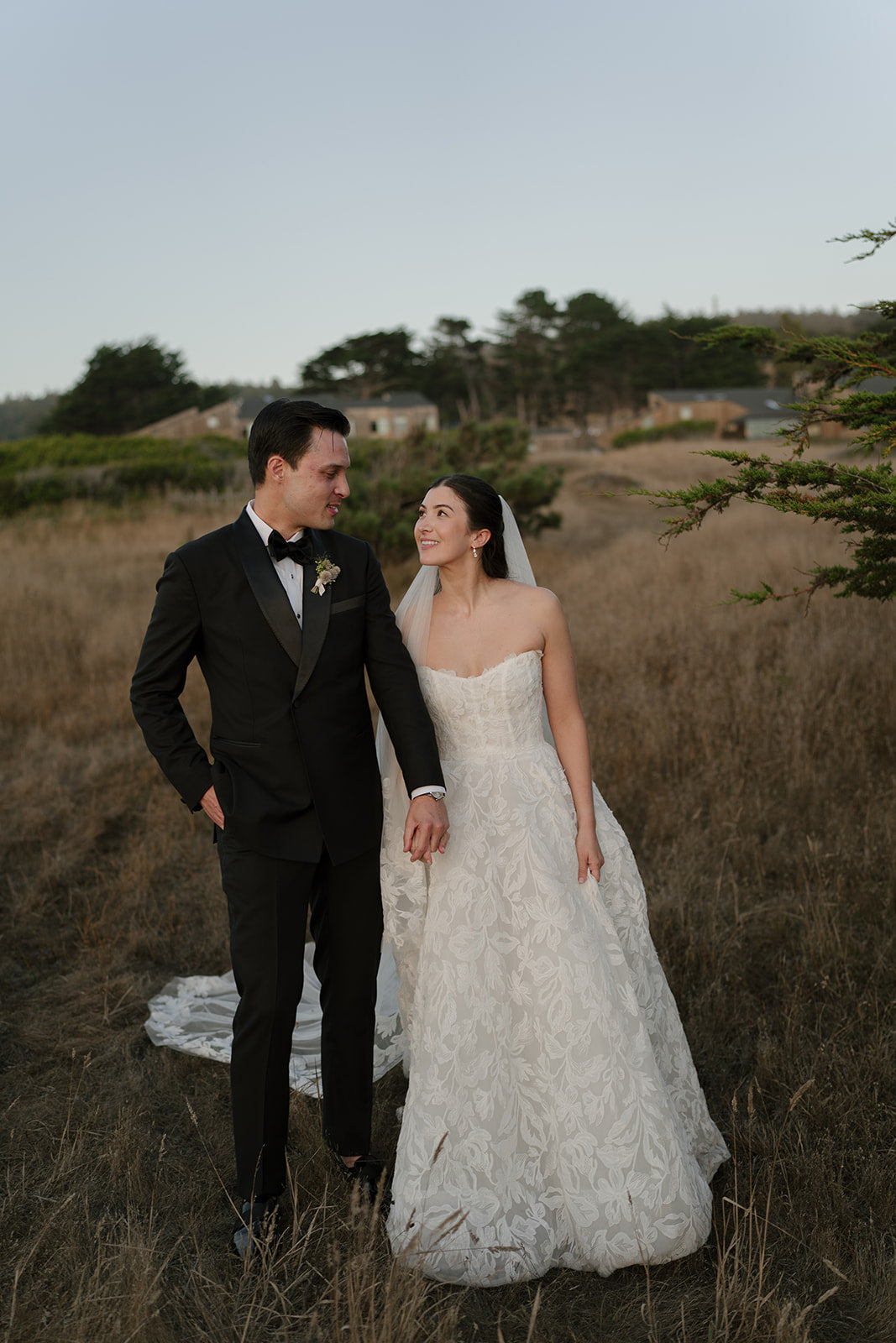 Real Bride in Ezra Wedding Ball Gown Wedding Dress