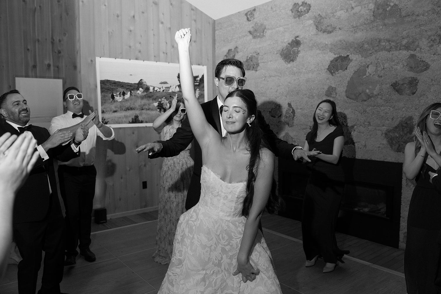 Real Bride in Ezra Wedding Ball Gown Wedding Dress