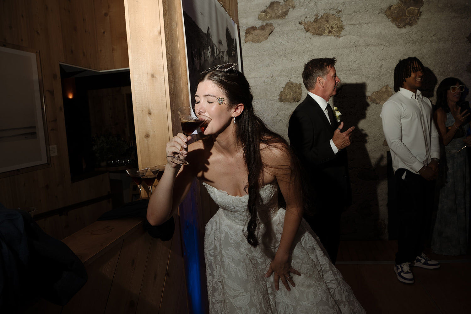 Real Bride in Ezra Wedding Ball Gown Wedding Dress