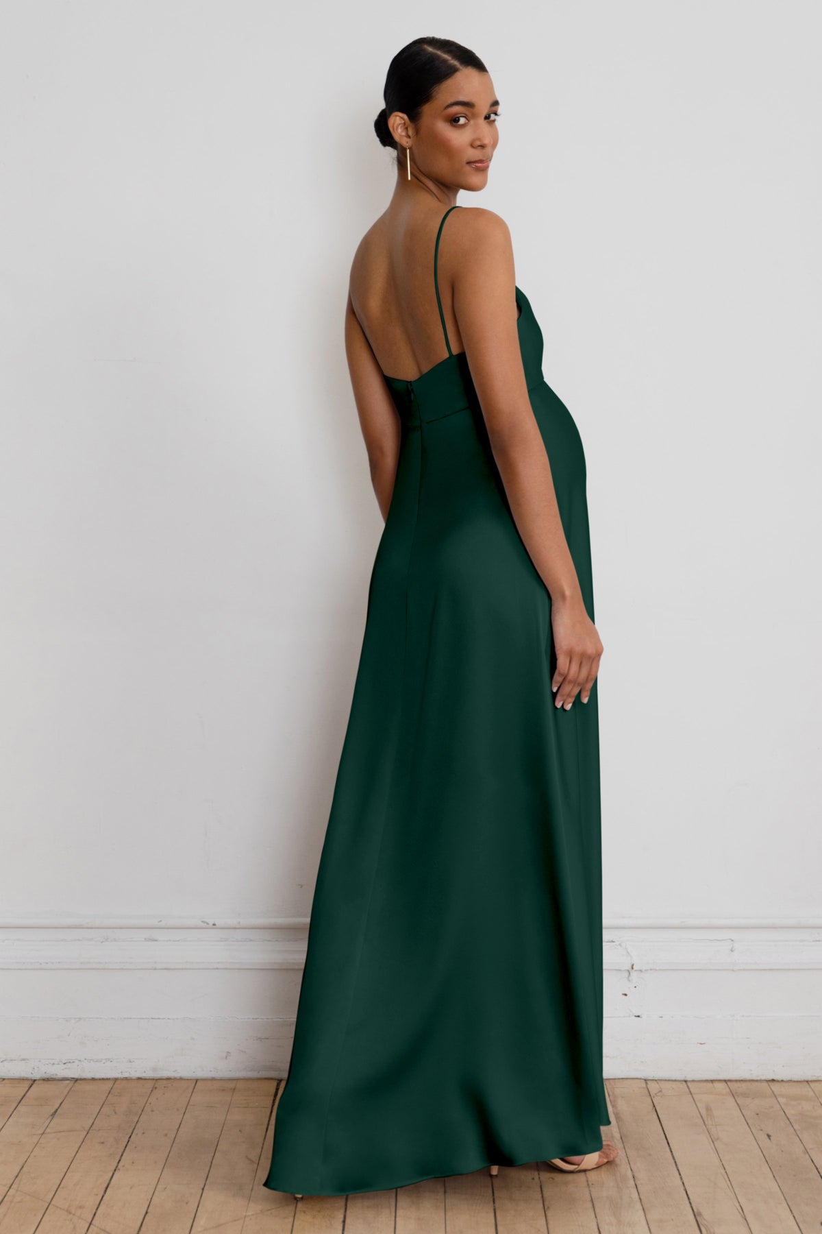 jenny yoo maternity bridesmaid dress Jenny Yoo Bridesmaid Dress Sullivan Maternity Dark Berry