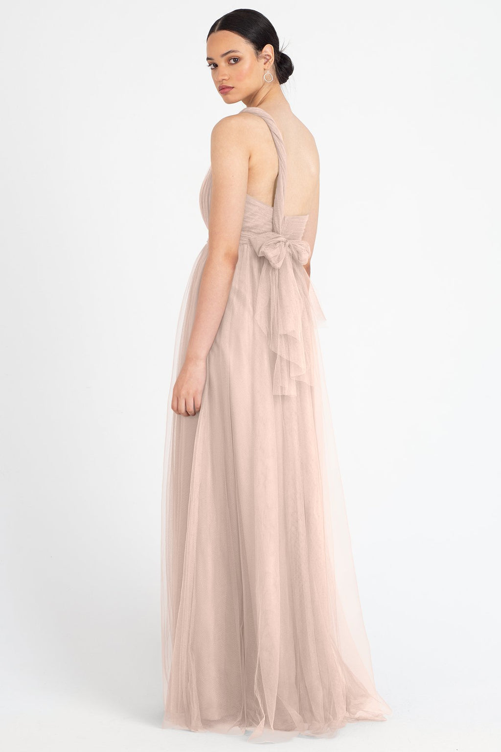 Annabelle Soft Blush Jenny Yoo Tulle Convertible Bridesmaids Dress