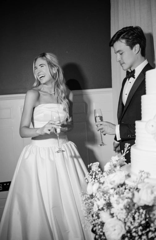 The Charlotte Gown on Elegant Bride, Rachael