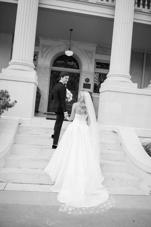 The Charlotte Gown on Elegant Bride, Rachael