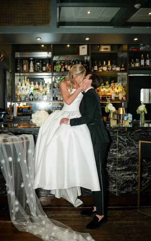 The Charlotte Gown on Elegant Bride, Rachael