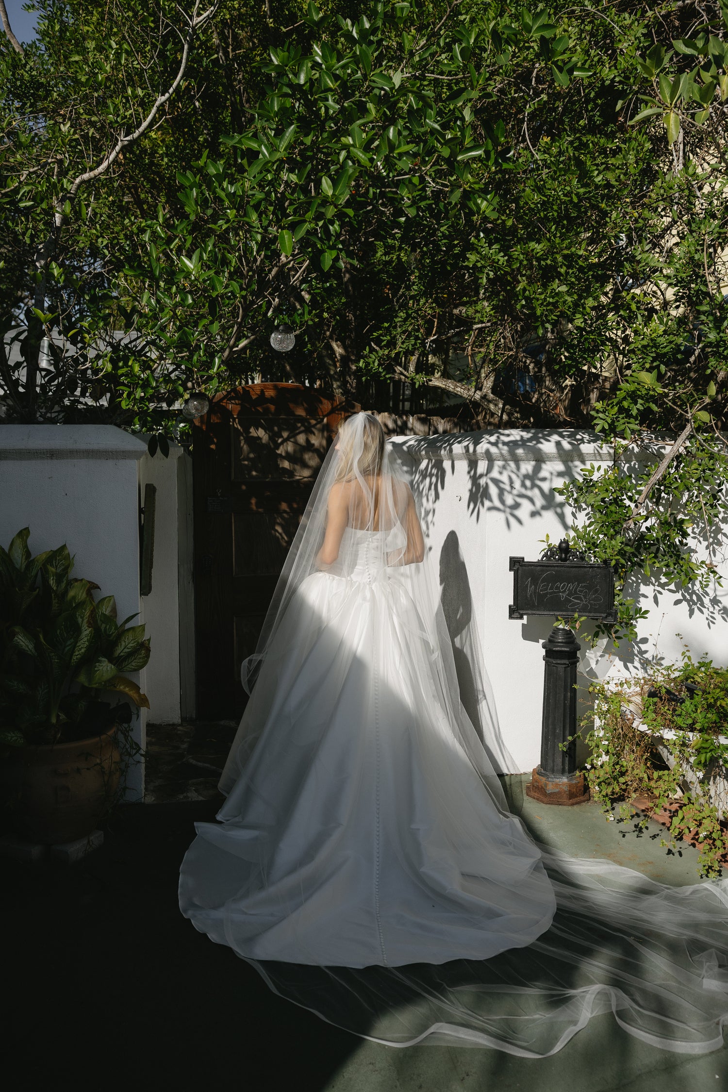 Gorgeous Bride Steph in the Charlotte Wedding Dress