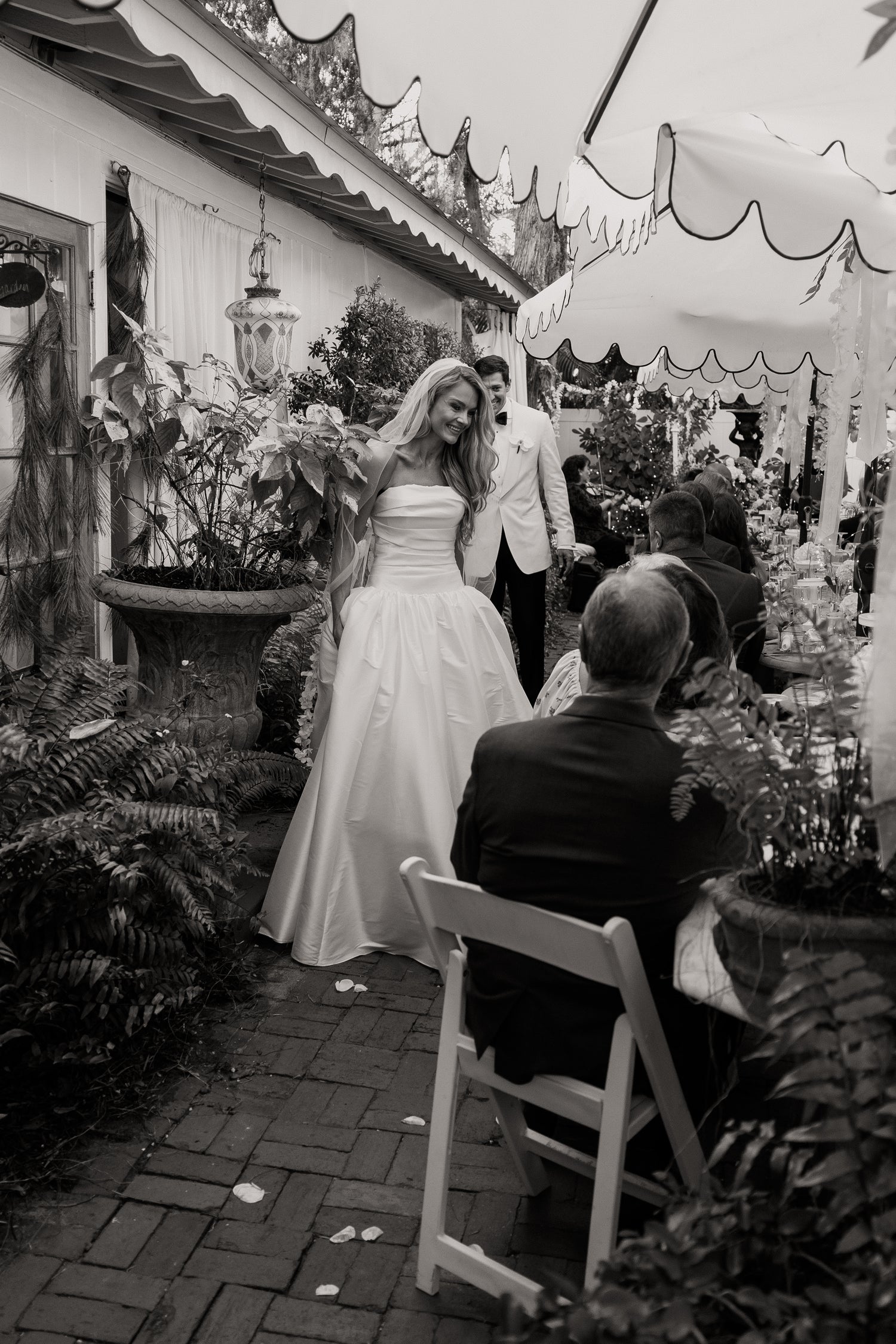 Gorgeous Bride Steph in the Charlotte Wedding Dress
