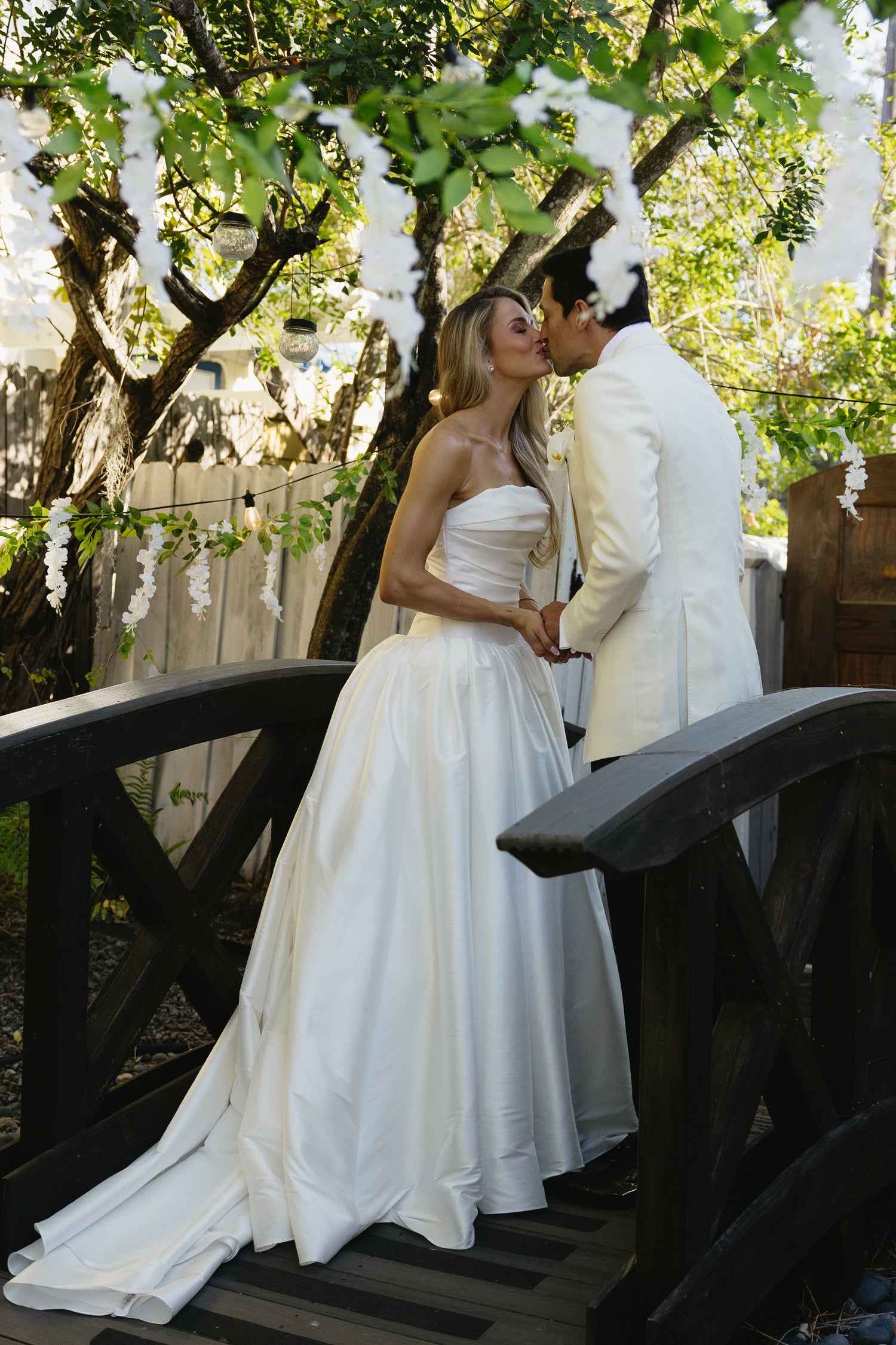 Gorgeous Bride Steph in the Charlotte Wedding Dress