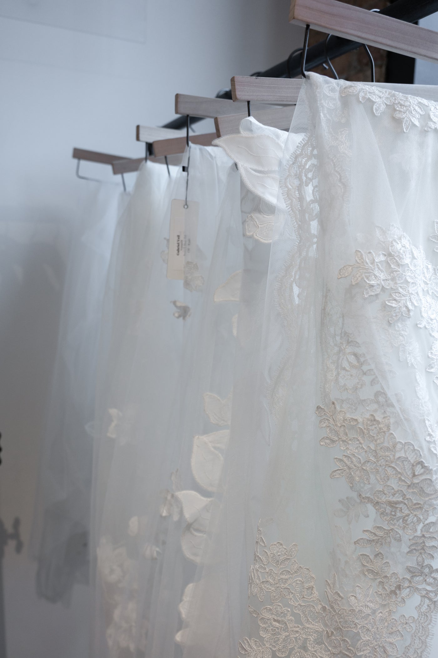 Bridal Veils on Hangers