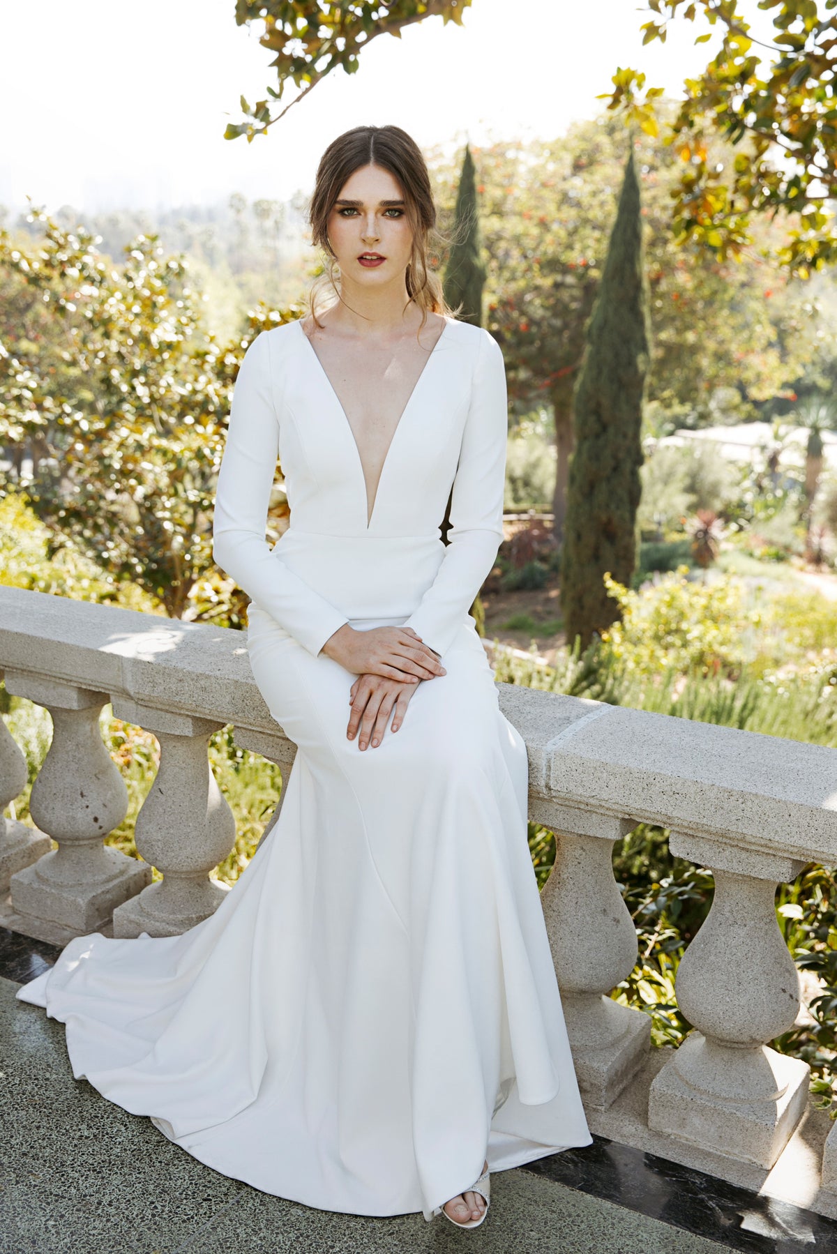 jenny yoo long sleeve wedding dress Long Sleeve Wedding Dresses for Winter Weddings Jenny Yoo