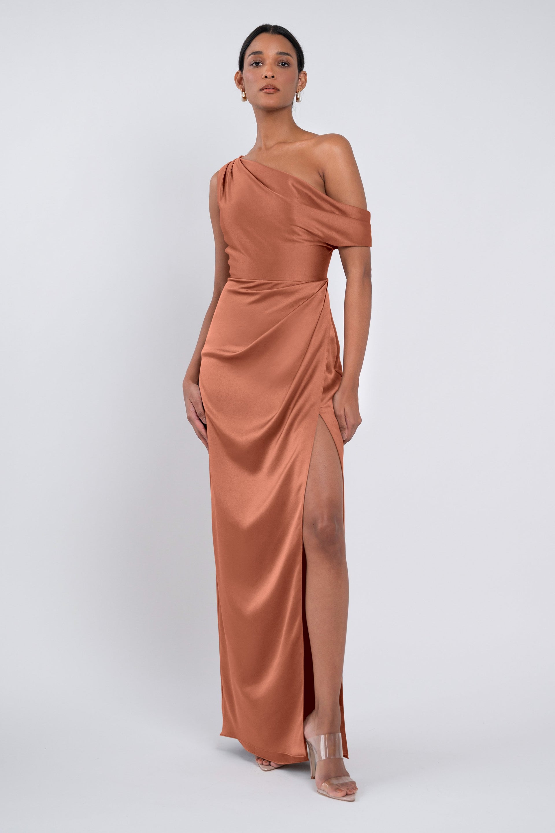jenny yoo one shoulder dress Erin – foundation 2026 shoulder knit crepe gown ✨ Elevate Your Space Color:Mickey Mouse and Friends