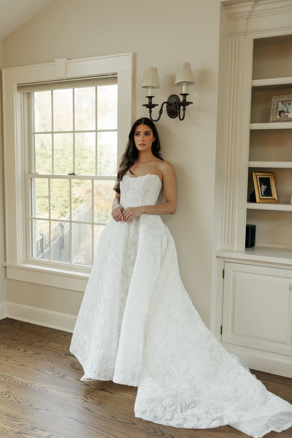 Ezra Ball Gown Wedding Dress on Real Bride