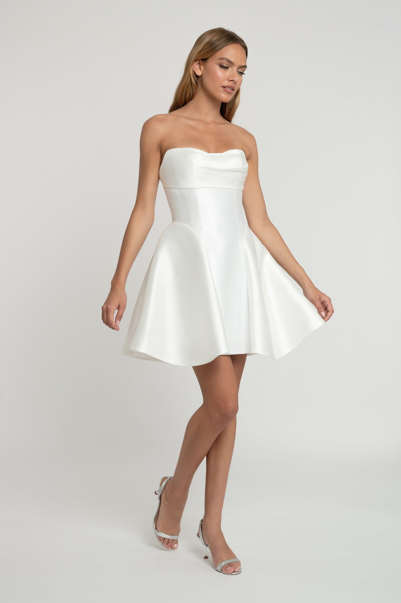 Short White Wedding Dress