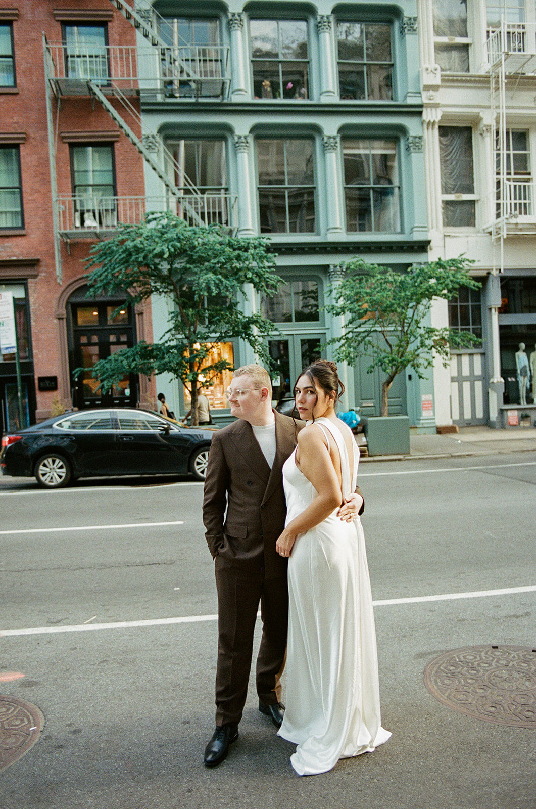 Who What Wear Editor Ana Escalante's Iconic NYC Wedding in the Grace Dress