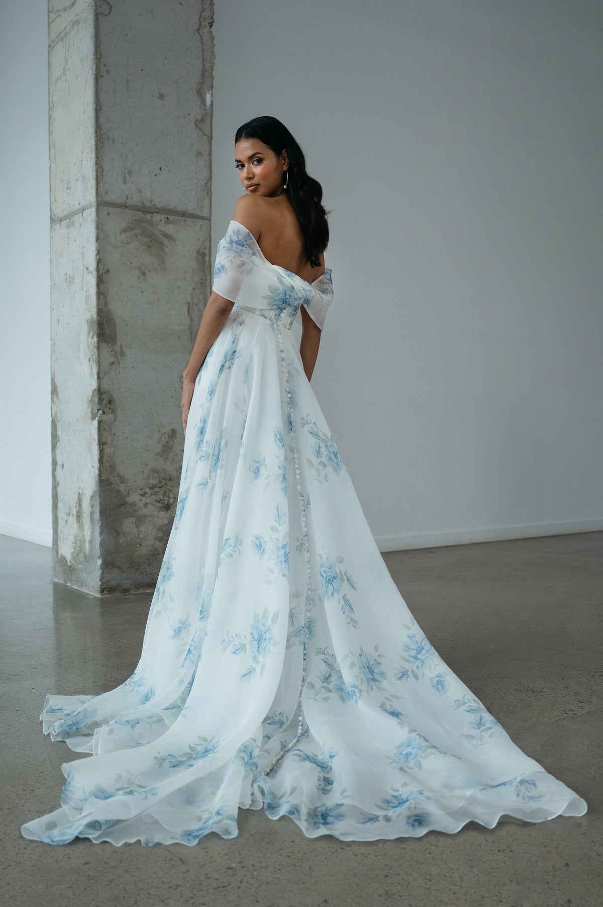 jenny yoo off the shoulder bridesmaid dress Hazel Jenny Yoo