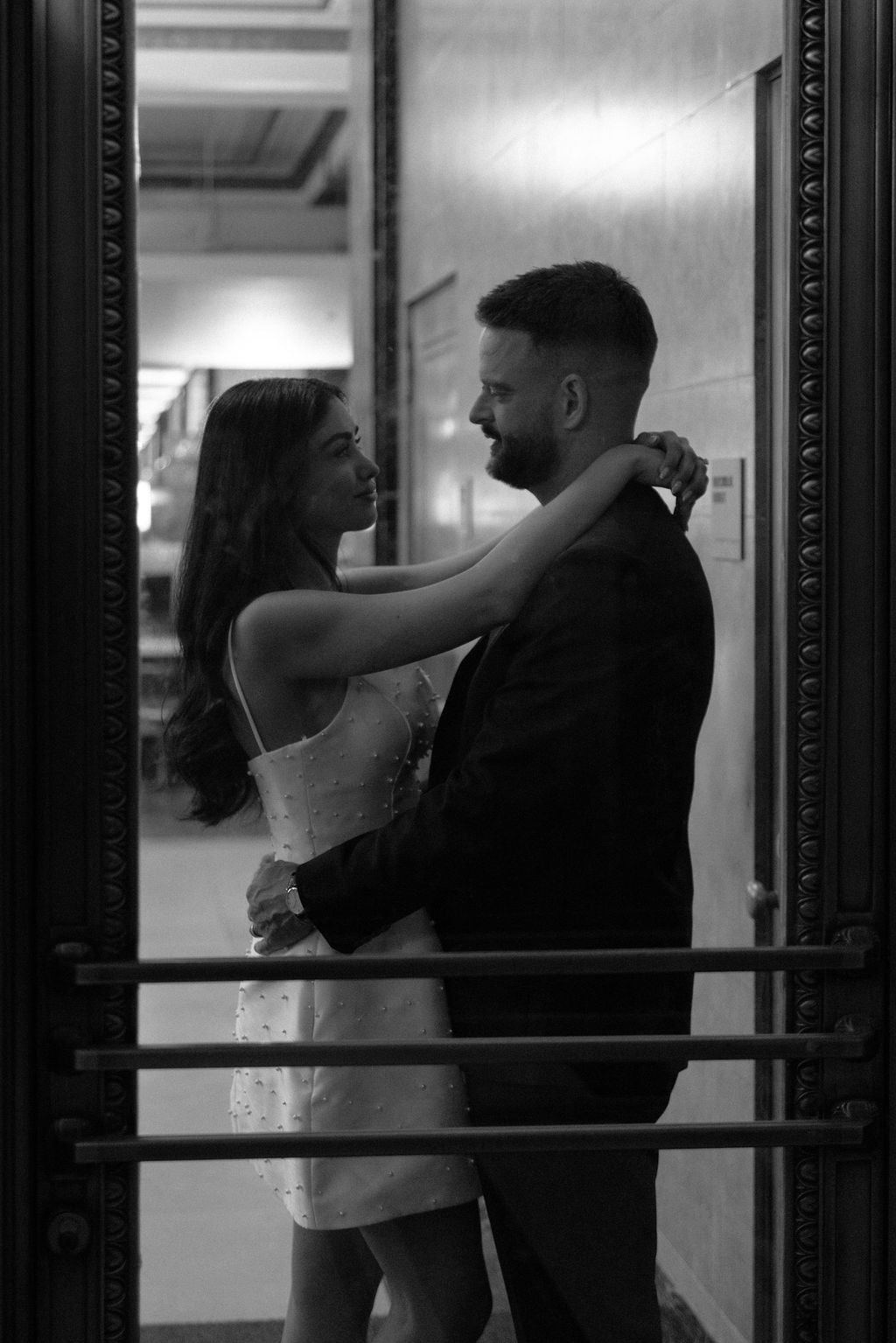 Bride Riana Singh NYC Elopement in the Hannah Dress