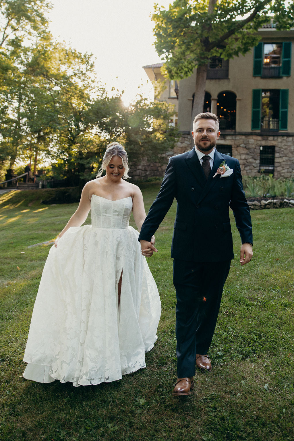 Anthropologie x JY Holden Wedding Dress IRL