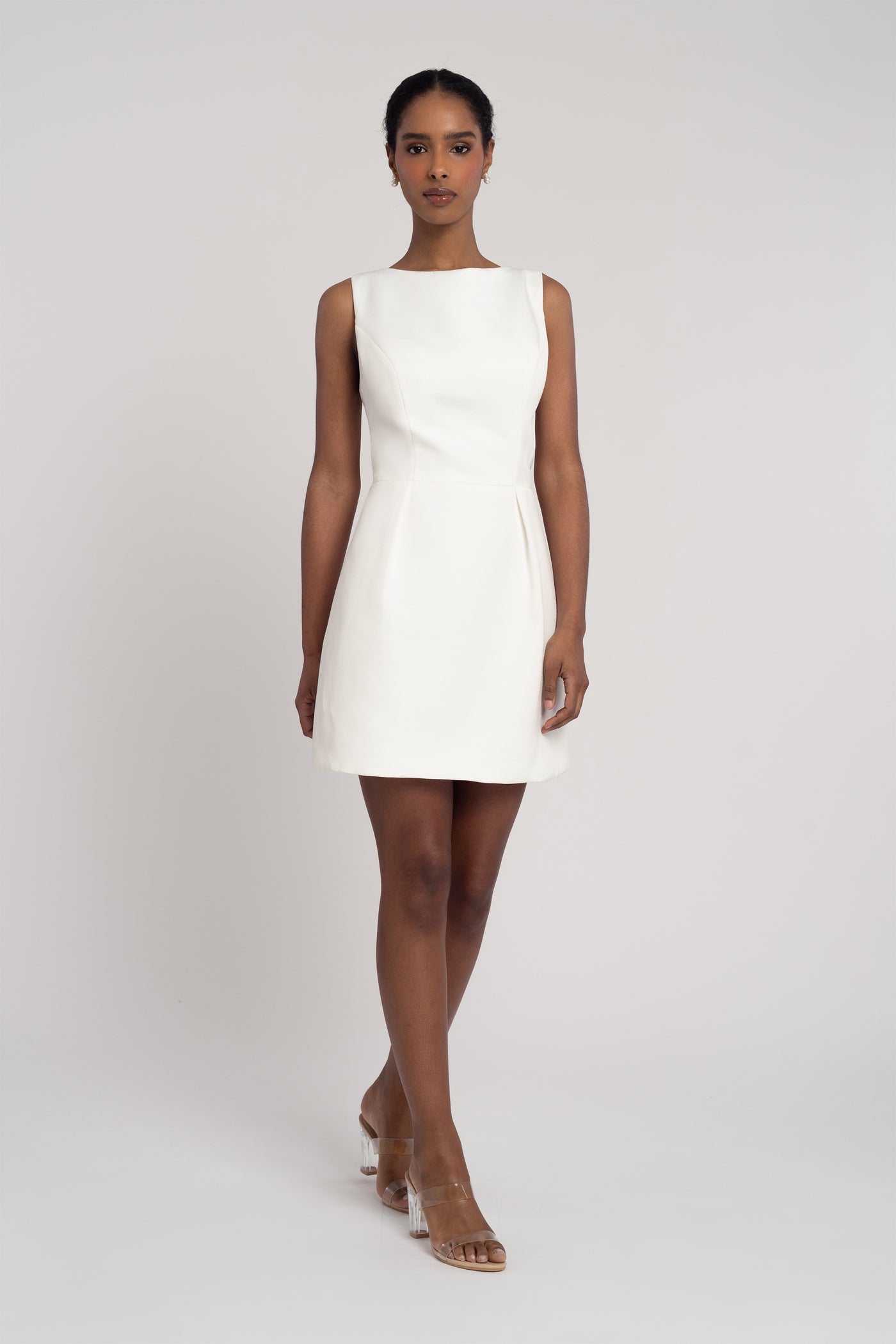 Mini White Dress