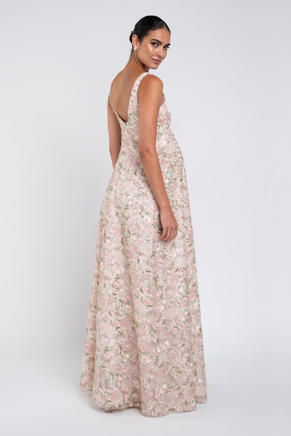 Lily Ophelia Embroidery Maternity blush+multi 2