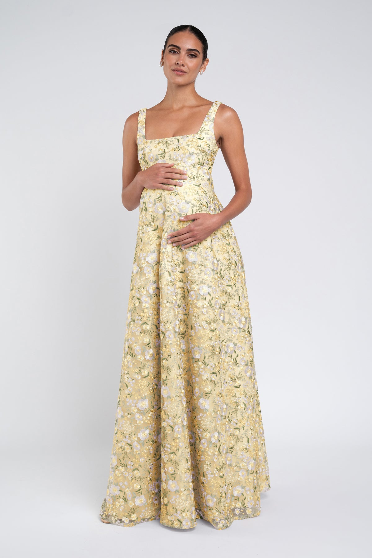Lily Ophelia Embroidery Maternity buttercup 1