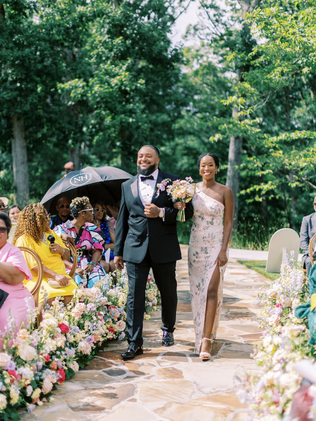 Mismatched Jenny Yoo Pastel Rainbow Bridesmaid Dresses
