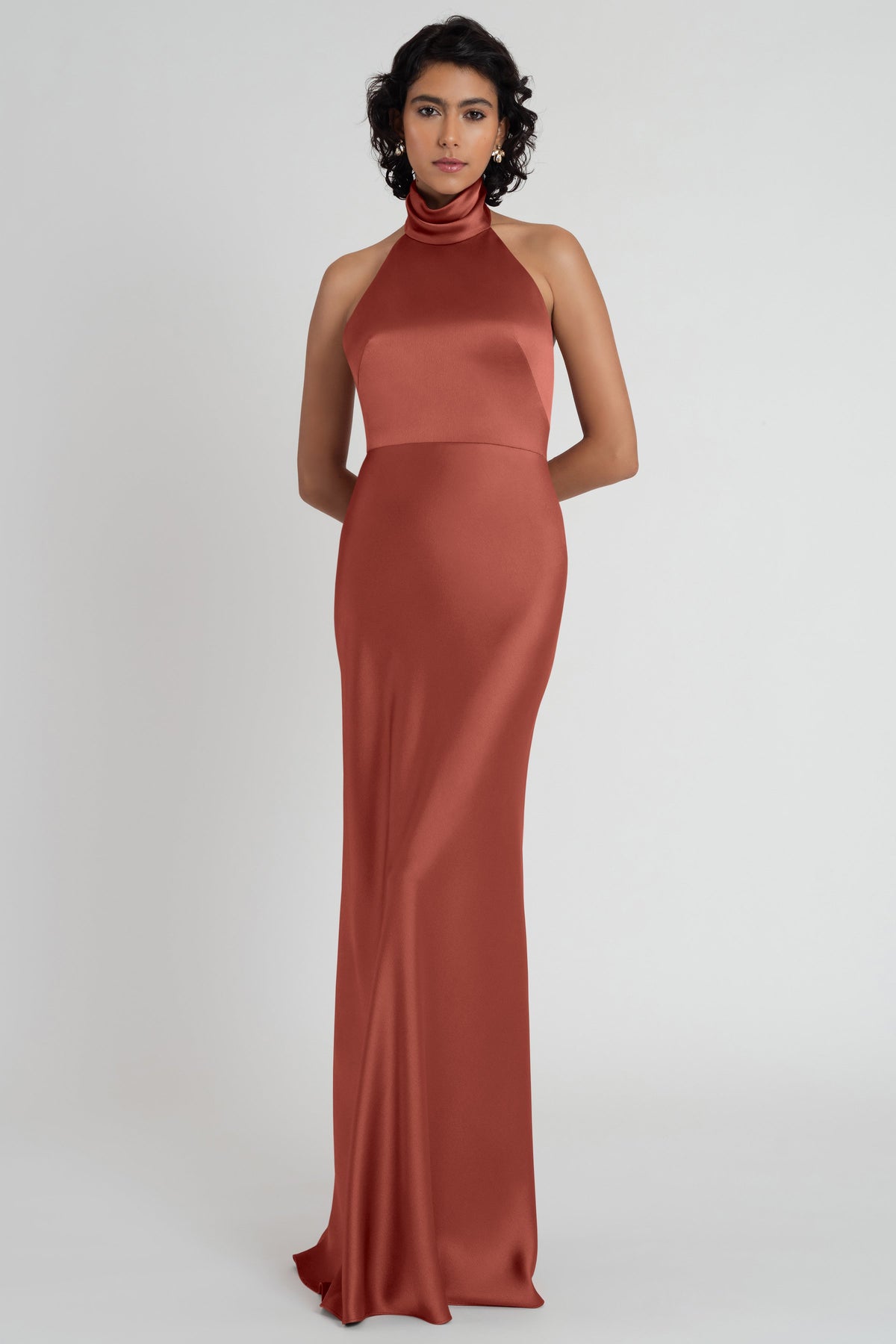 nicole english bridesmaid dresses – Jenny Yoo Vintage 90s Square Neck color_black Color:Burgundy S The Nicole luxe satin