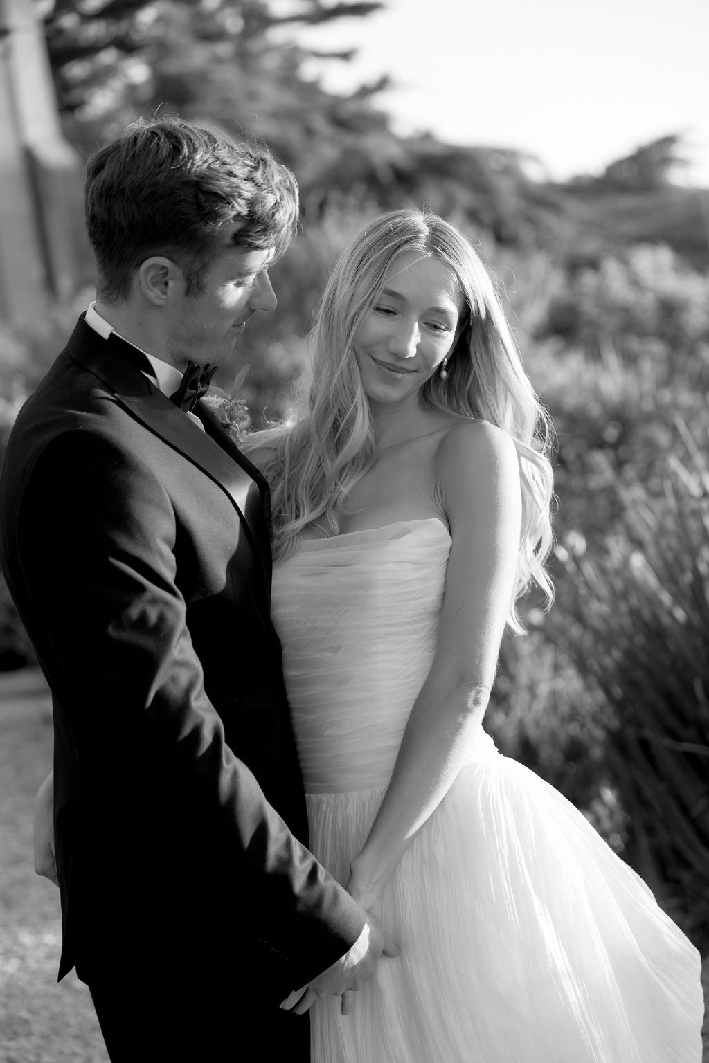 Bride Megan in the Romantic Penelope Bridal Gown