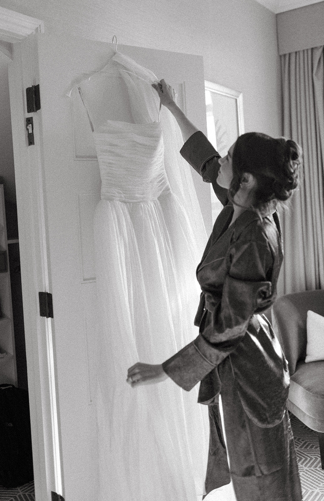 Penelope Drop Waist Wedding Dress on Real Bride