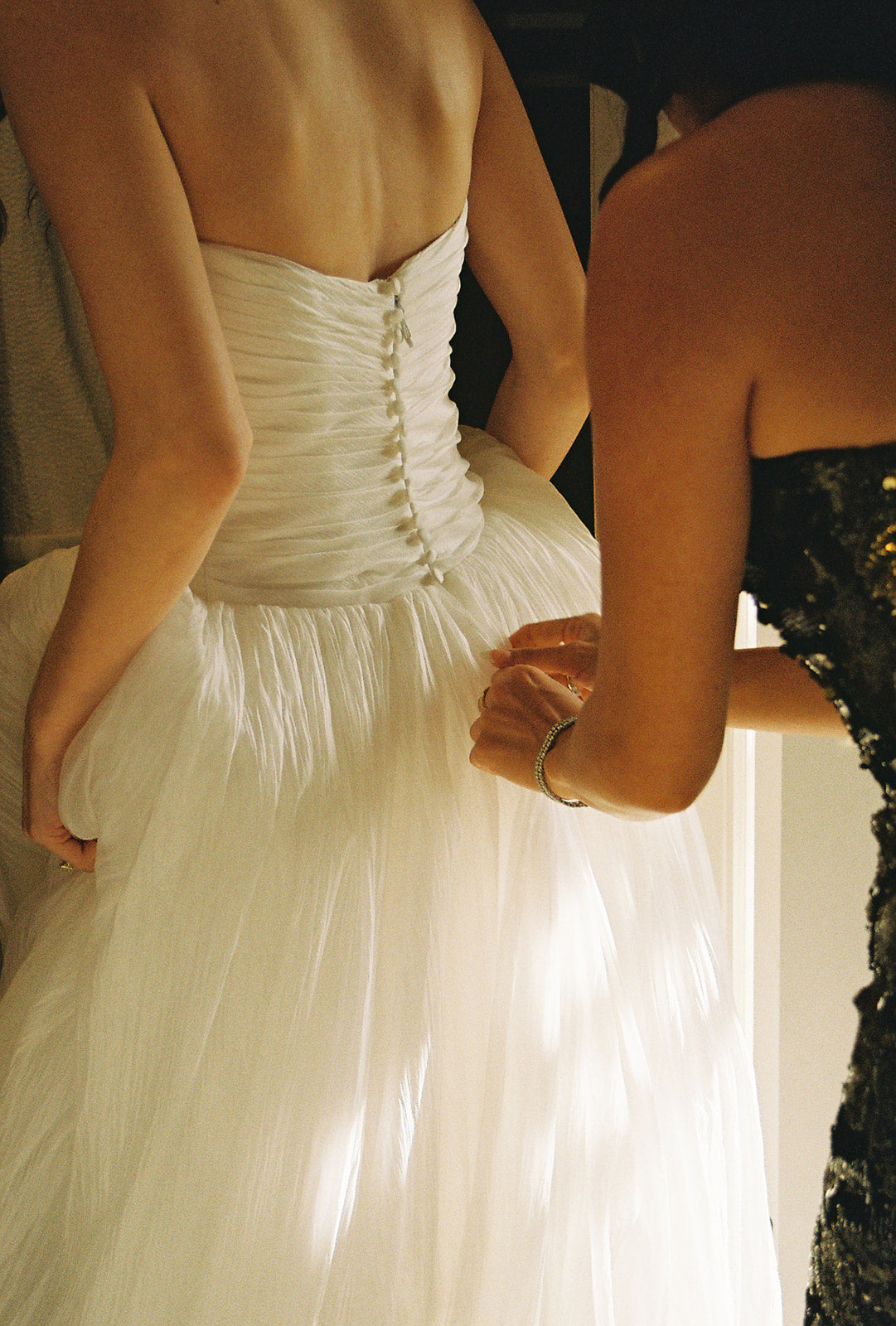Penelope Drop Waist Wedding Dress on Real Bride