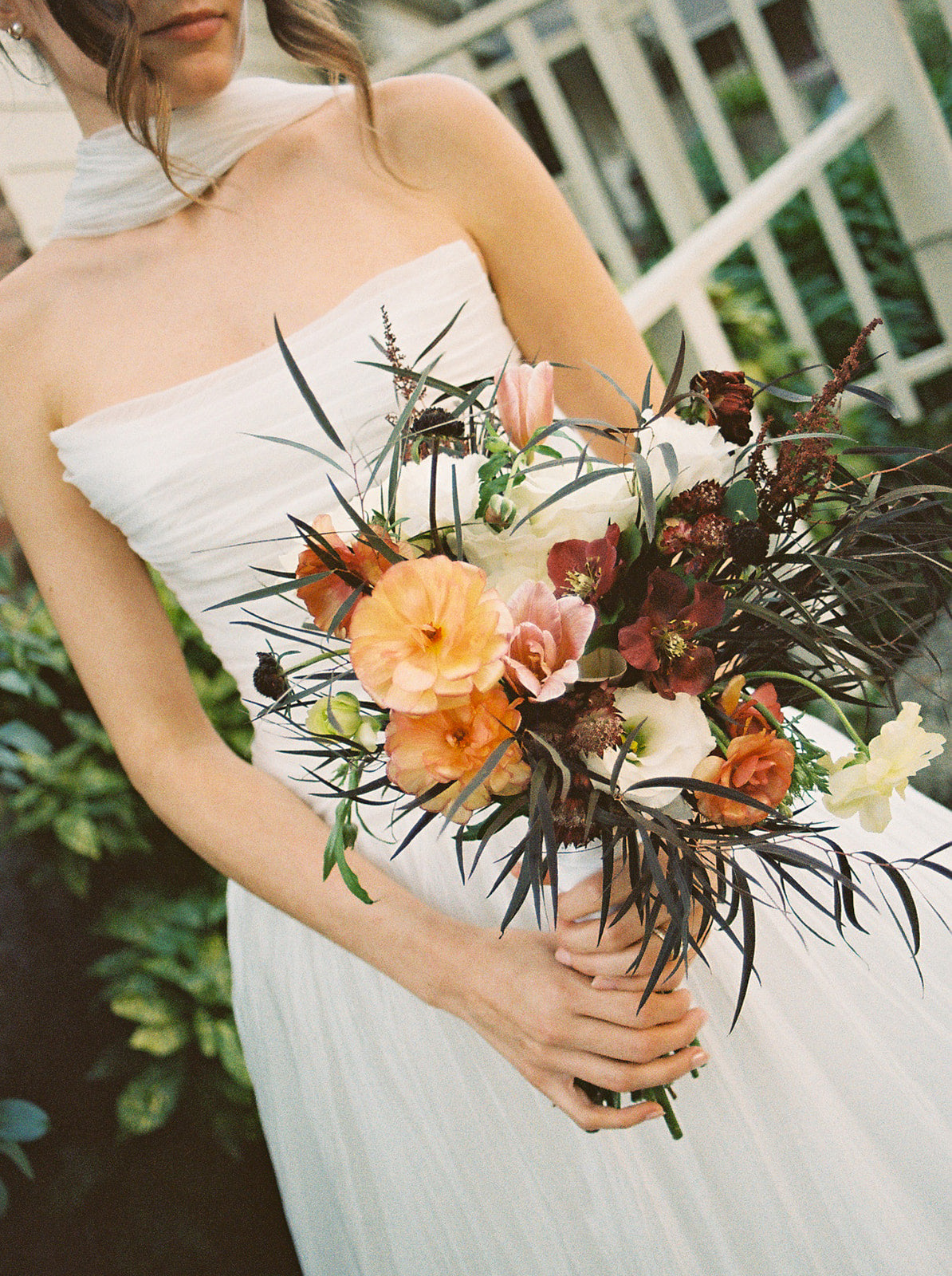 Penelope Drop Waist Wedding Dress on Real Bride