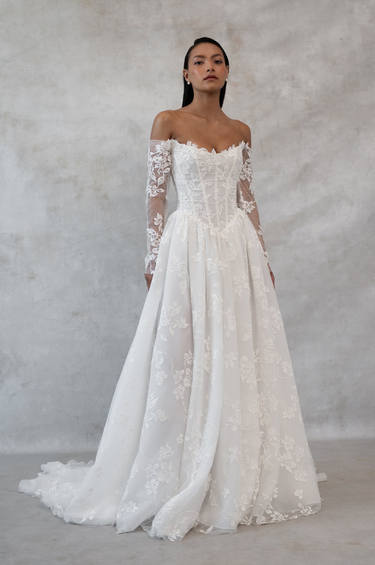 jenny yoo dresses | Madeleine's Daughter - Frida The carefully draped bodice incorporates boning and bust cups for comfortable structure Jenny by Jenny Yoo Miriam