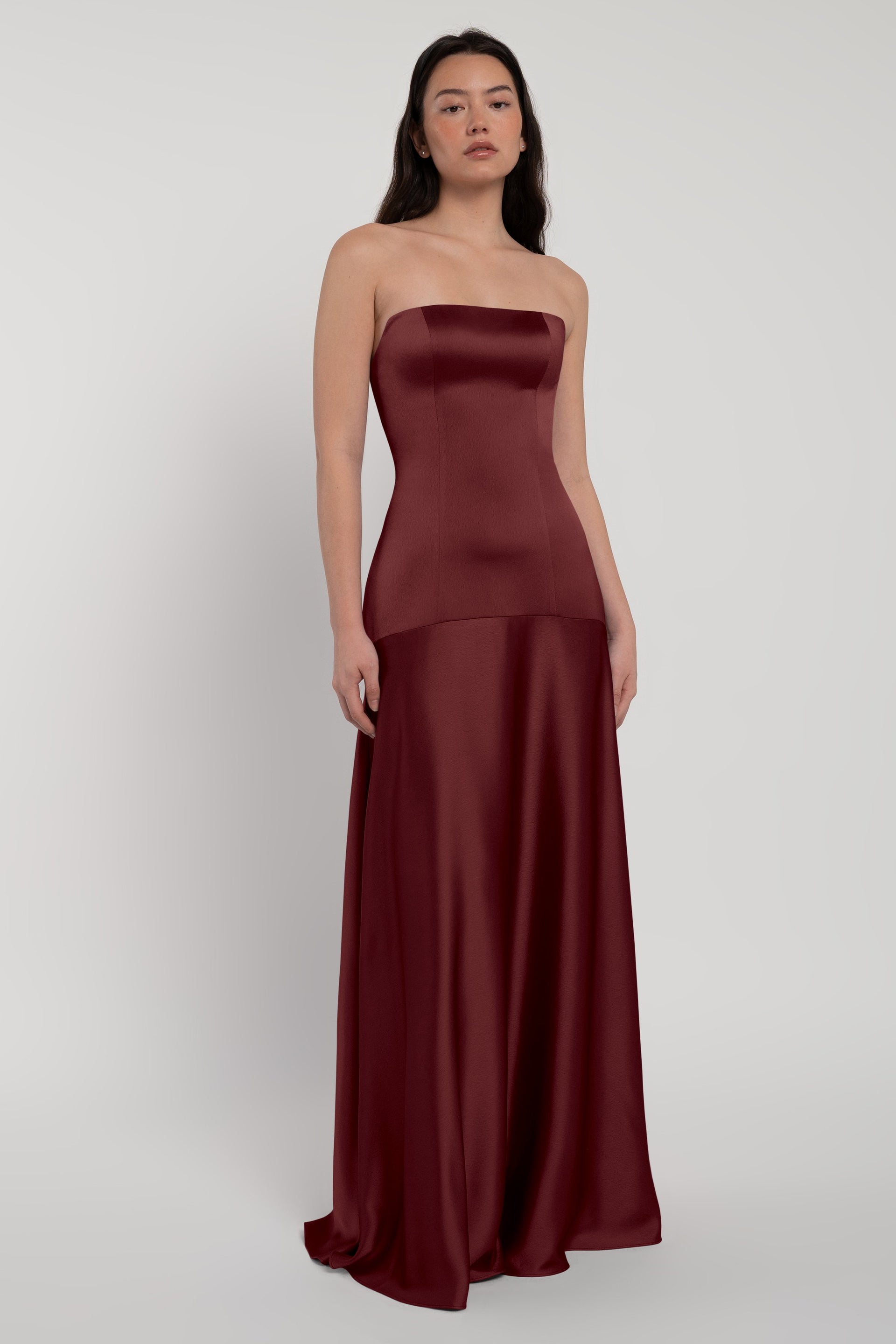 jenny yoo burgundy dress Rent Jenny yoo Burgundy Dress US 2