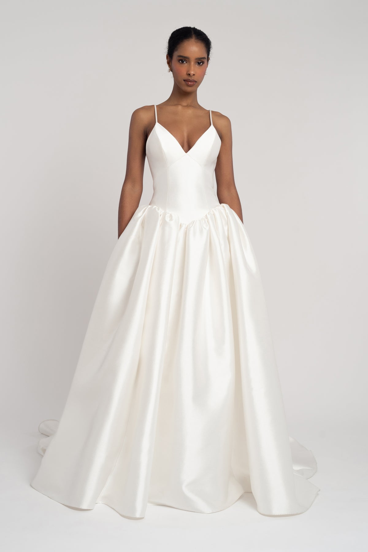 jenny yoo wedding dresses Marisol and a soft scoop neckline lends a relaxed feeling Jenny Yoo Ivette Wedding