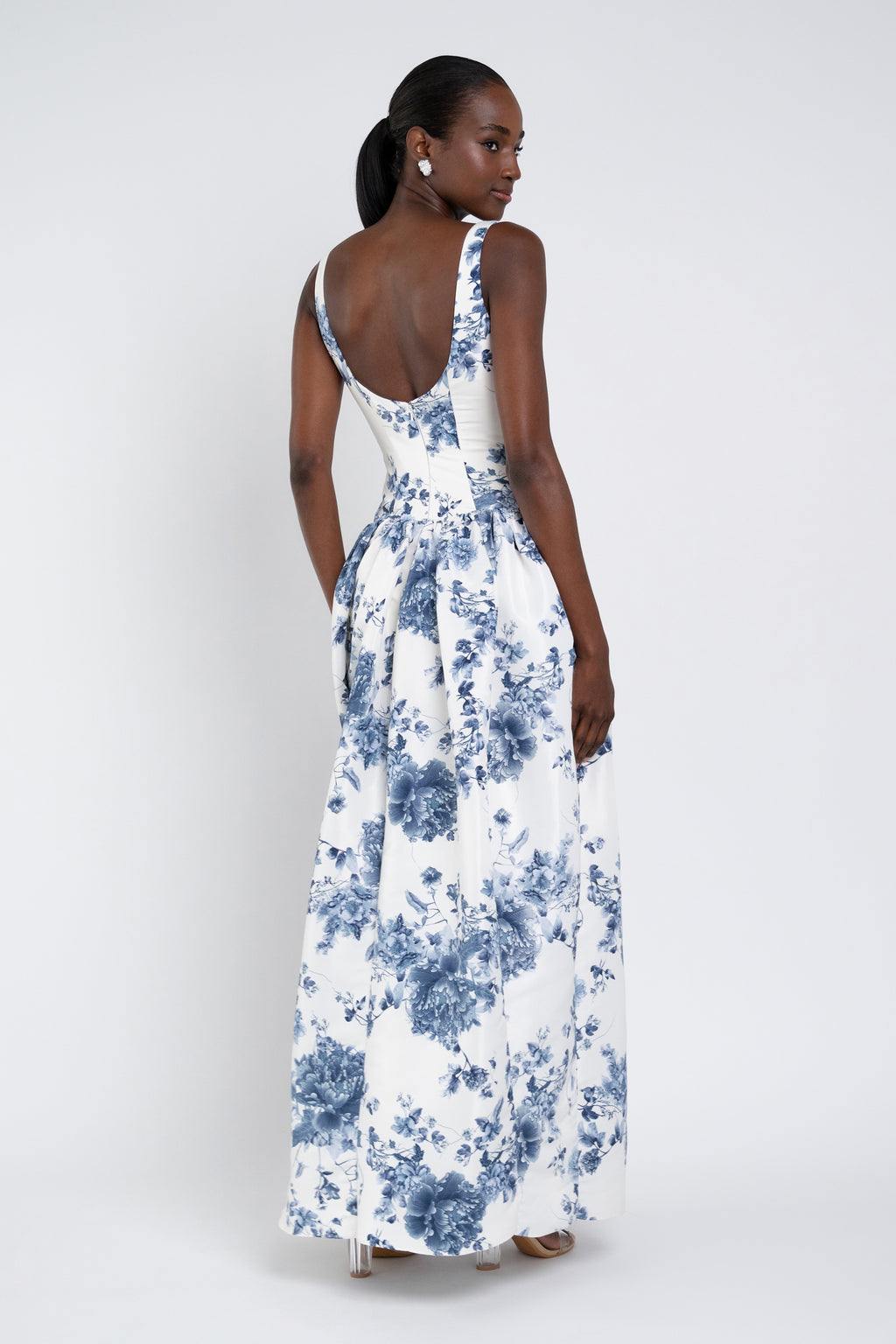 Shelby Print peony+garden+blue+multi 3