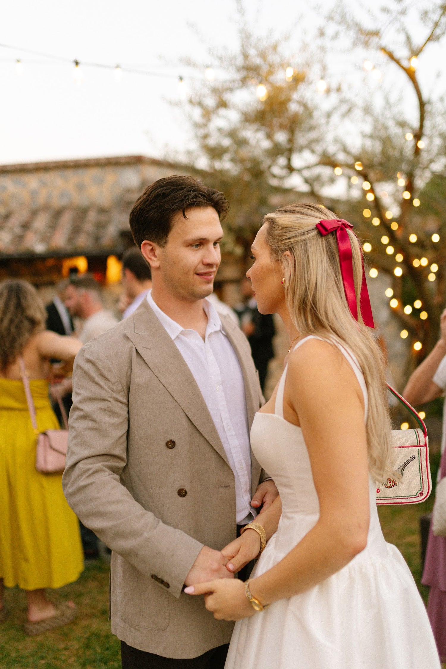  The Lucille Little White Dress Real Bride