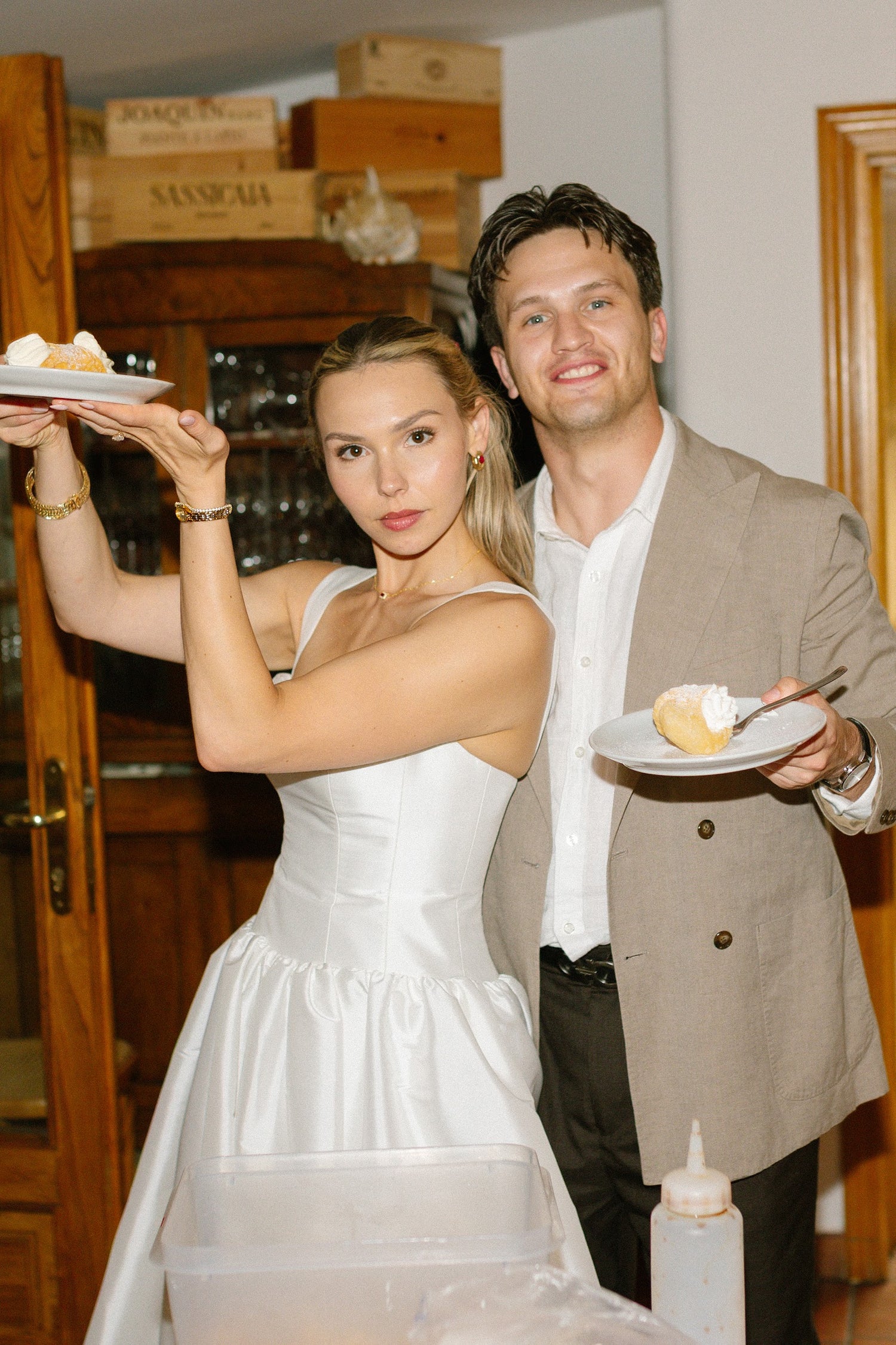 The Lucille Little White Dress Real Bride