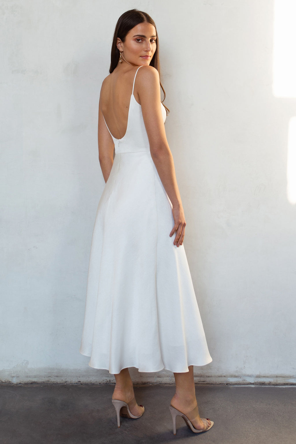 Jenny_Yoo_Little_White_Dress_Callista_Scoop_Neck_Midi_Mikado_Ivory_back